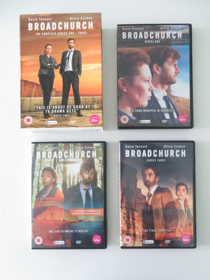 Broadchurch - The Complete Series 1-3 (DVD BoxSet) David Tennant 2013 Region 2 Movie posters