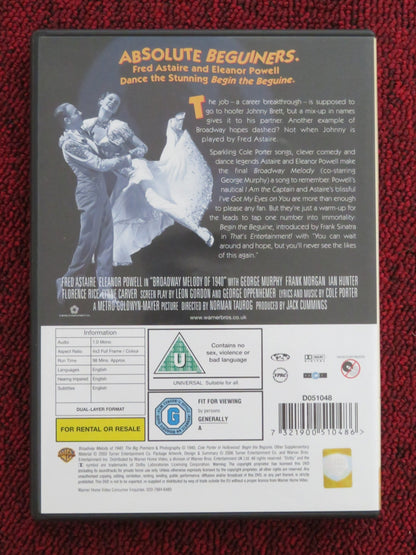 BROADWAY MELODY OF 1940 (DVD) FRED ASTAIRE ELEANOR POWELL REGION 2 Rendezvous Cinema Movie posters
