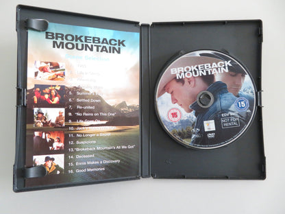 BROKEBACK MOUNTAIN (DVD) HEATH LEDGER JAKE GYLLENHAAL 2005 REGION 2 Movie posters