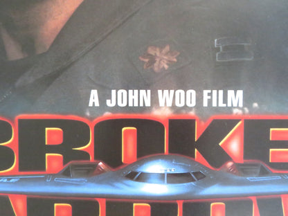 BROKEN ARROW VHS VIDEO POSTER JOHN TRAVOLTA CHRISTIAN SLATER 1995 Rendezvous Cinema Movie posters