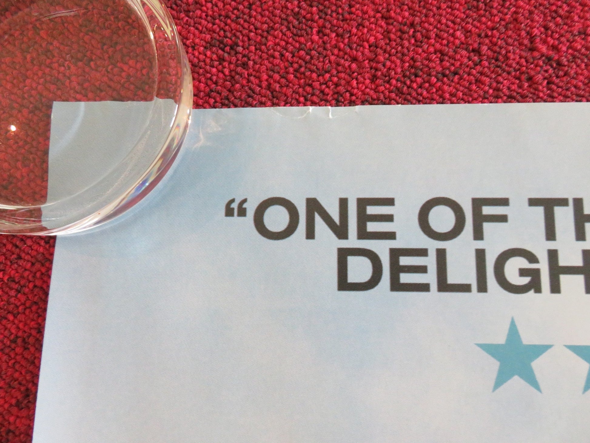 BROKER - A UK QUAD ROLLED POSTER SONG KANG - HO GANG DONG - WON 2022 Rendezvous Cinema Movie posters