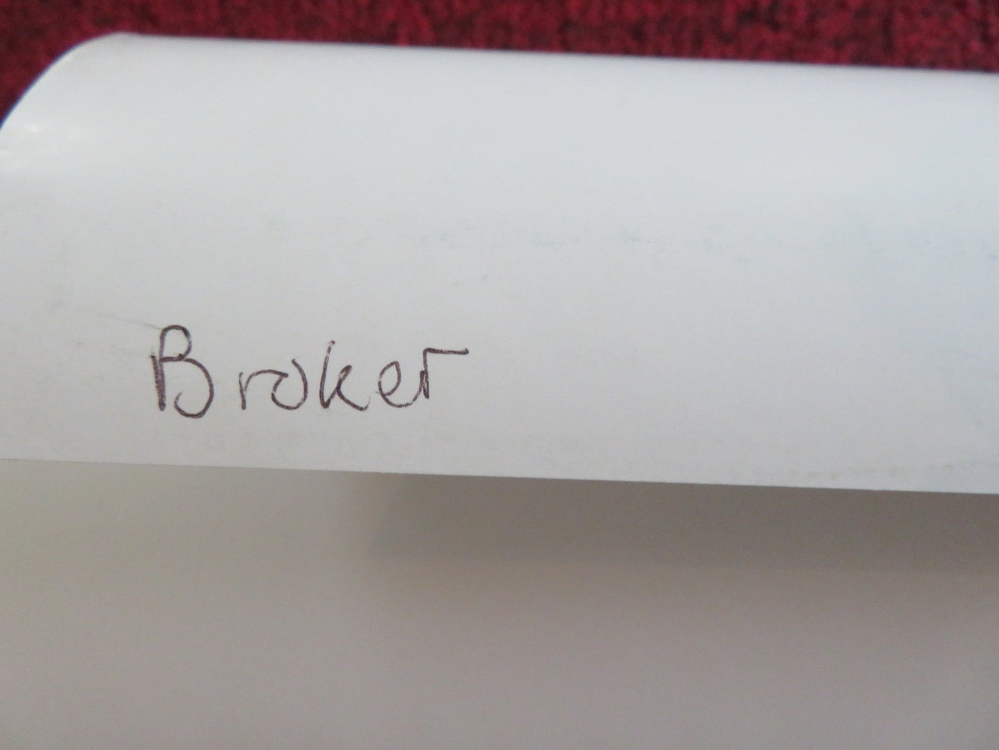 BROKER - A UK QUAD ROLLED POSTER SONG KANG - HO GANG DONG - WON 2022 Rendezvous Cinema Movie posters