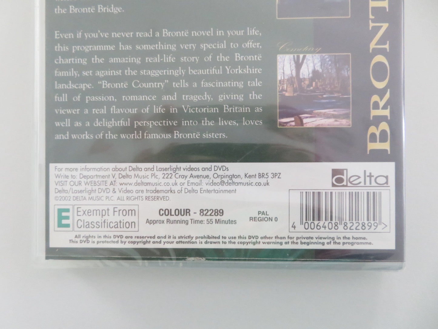 BRONTE COUNTRY (DVD) 2002 REGION 0 Movie posters