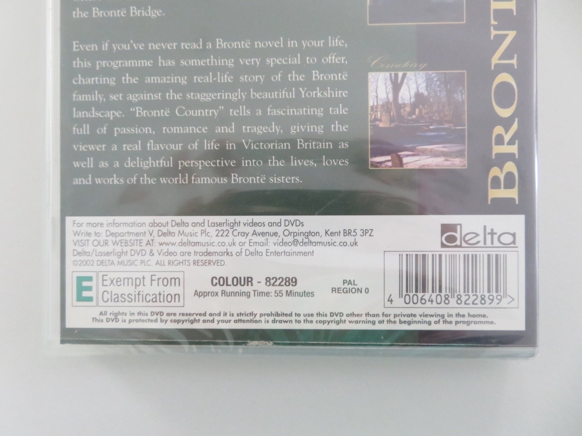 BRONTE COUNTRY (DVD) 2002 REGION 0 Movie posters