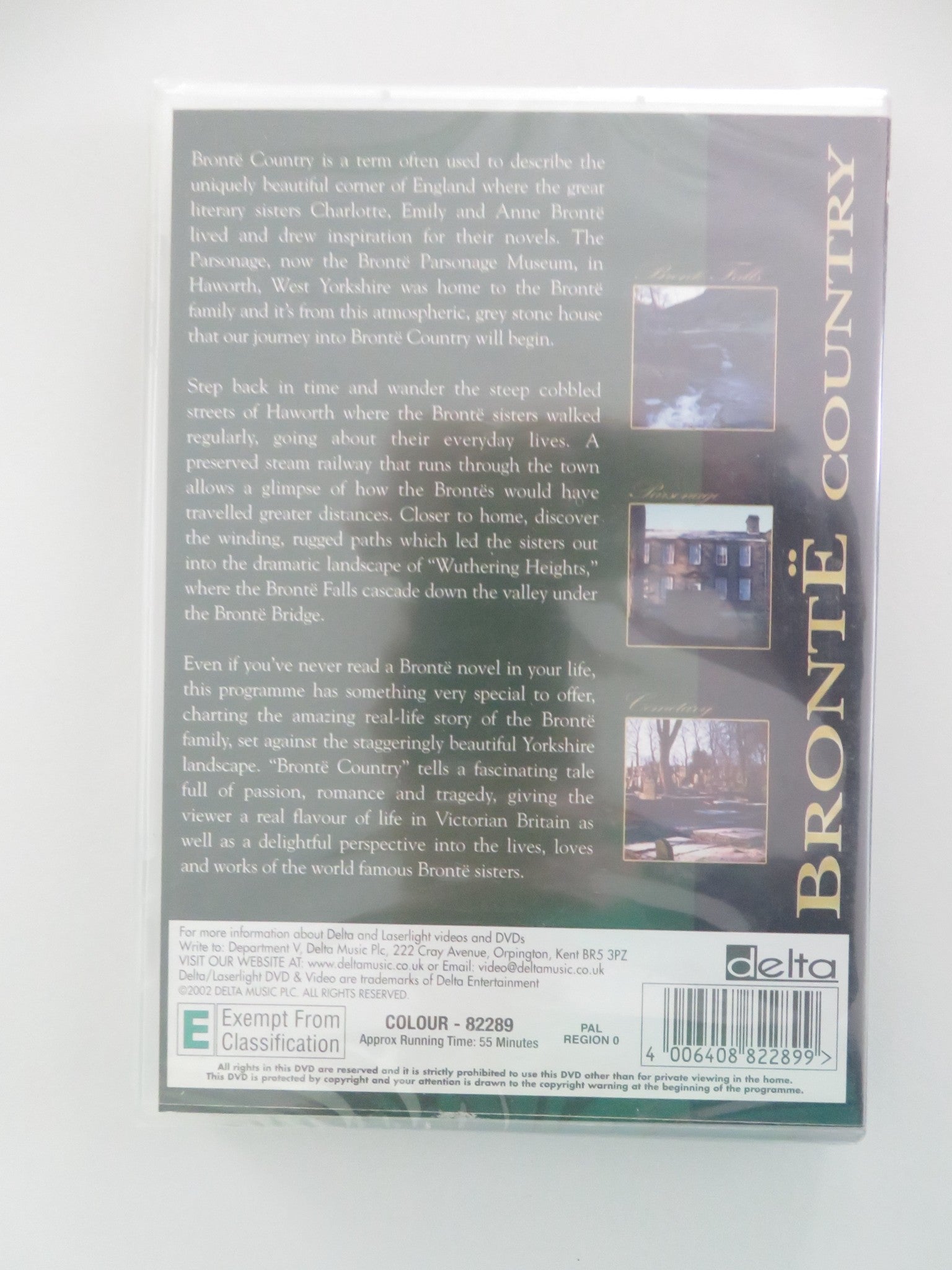 BRONTE COUNTRY (DVD) 2002 REGION 0 Movie posters
