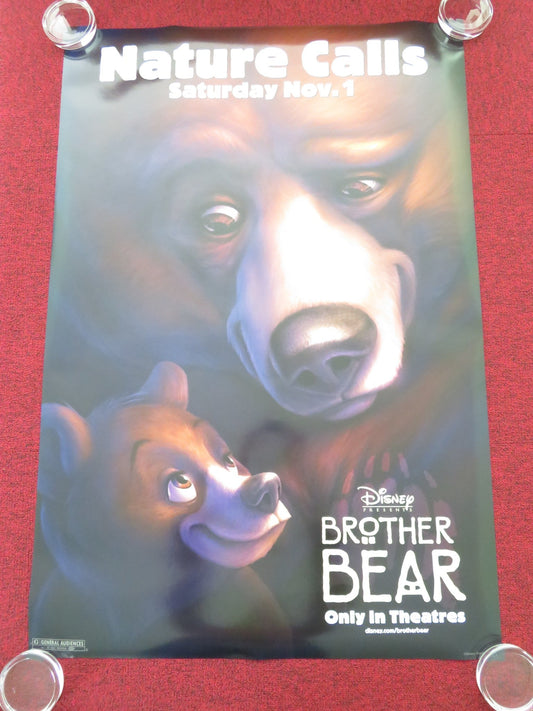 Brother Bear - B US One Sheet Rolled Poster Disney Joaquin Phoenix 2003 Movie posters