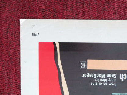 BROTHERHOOD OF SATAN FOLDED US ONE SHEET POSTER STORTHER MARTIN L.Q. JONES 1971 Movie posters