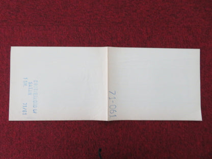 BROTHERHOOD OF SATAN FOLDED US ONE SHEET POSTER STORTHER MARTIN L.Q. JONES 1971 Movie posters