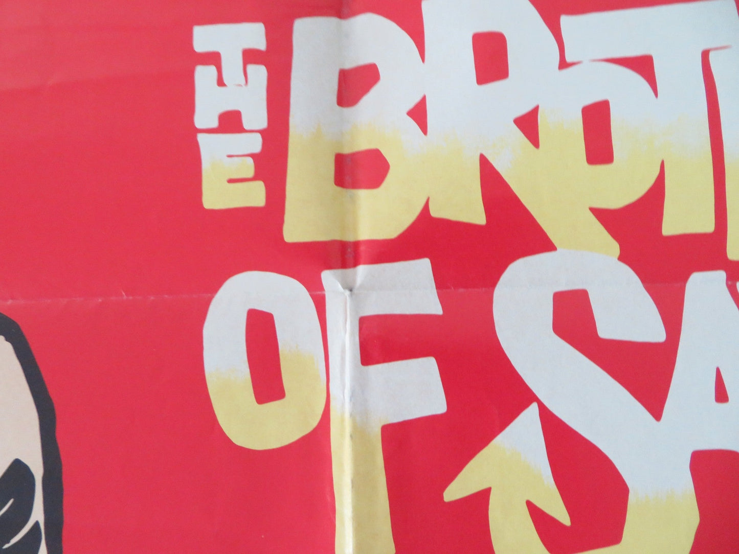 BROTHERHOOD OF SATAN FOLDED US ONE SHEET POSTER STORTHER MARTIN L.Q. JONES 1971 Movie posters