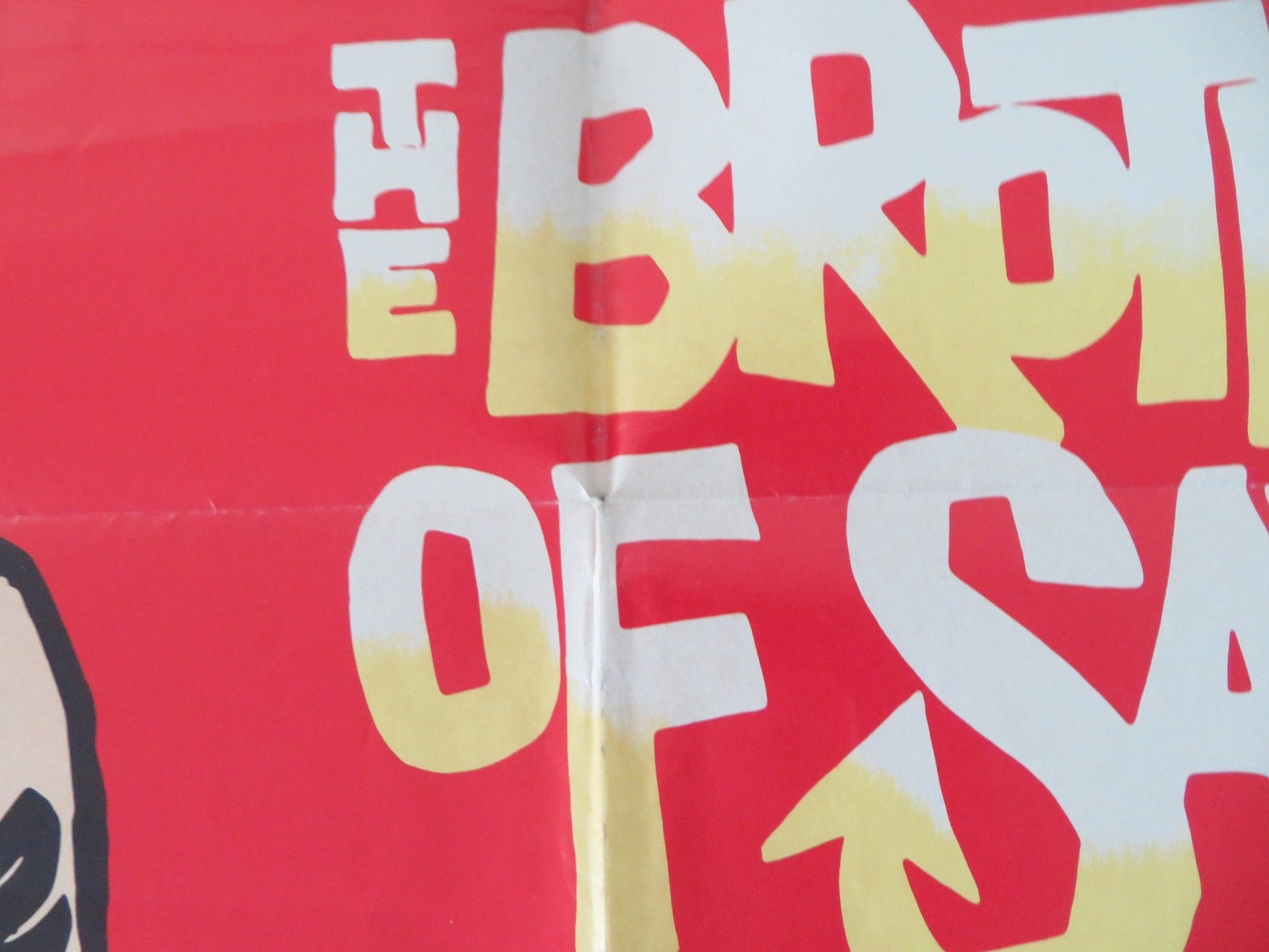 BROTHERHOOD OF SATAN FOLDED US ONE SHEET POSTER STORTHER MARTIN L.Q. JONES 1971 Movie posters