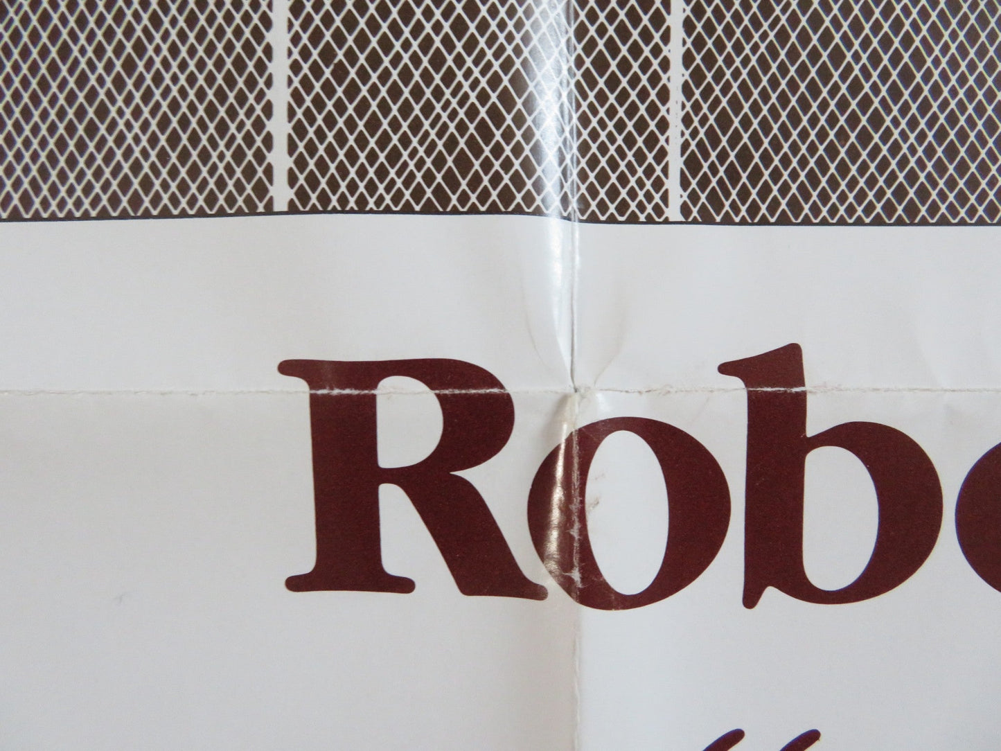 BRUBAKER - B FOLDED US ONE SHEET POSTER ROBERT REDFORD 1980 Rendezvous Cinema Movie posters