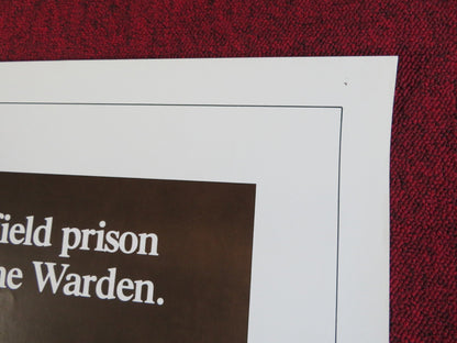 BRUBAKER - B FOLDED US ONE SHEET POSTER ROBERT REDFORD 1980 Rendezvous Cinema Movie posters