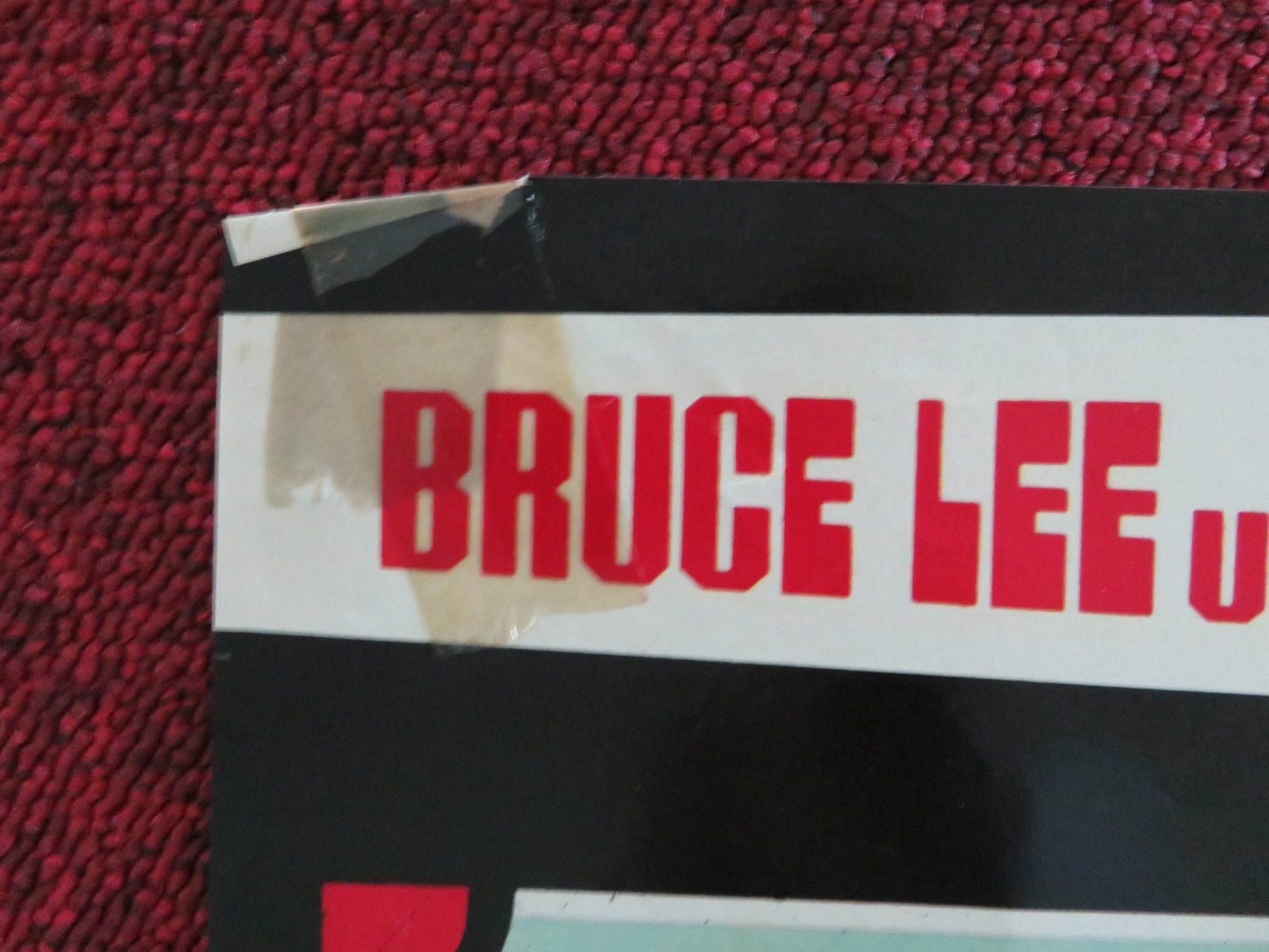 BRUCE LEE AND I ITALIAN FOTOBUSTA POSTER BETTY TING PEI DANNY LEE 1976 Rendezvous Cinema Movie posters