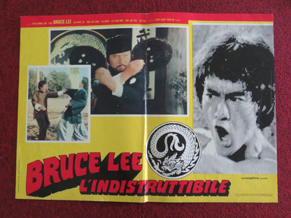 BRUCE LEE L'INDISTRUTTIBILE - B ITALIAN FOTOBUSTA POSTER BRUCE LEI 1970s Rendezvous Cinema Movie posters
