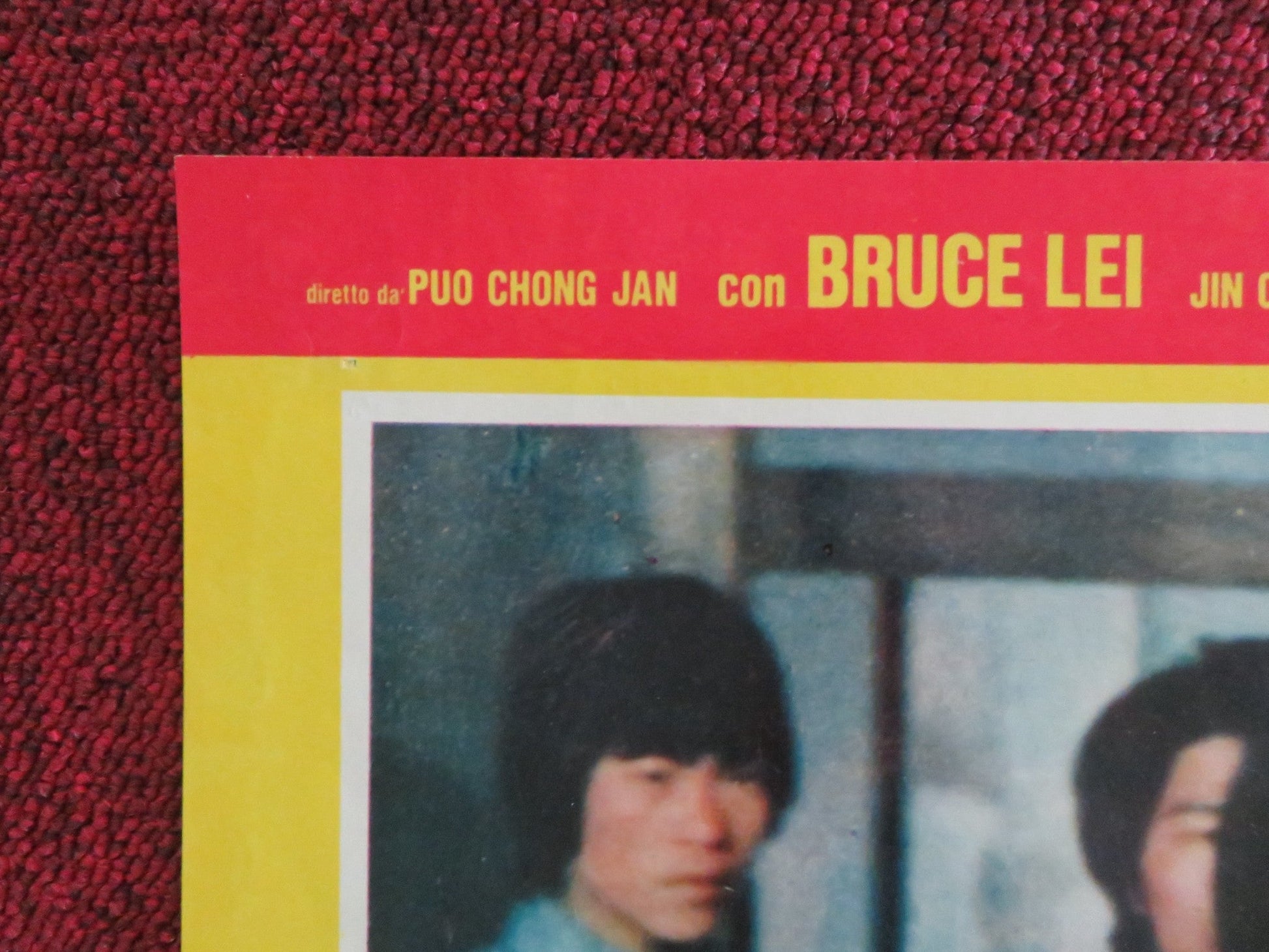 BRUCE LEE L'INDISTRUTTIBILE - E ITALIAN FOTOBUSTA POSTER BRUCE LEI 1970s Rendezvous Cinema Movie posters
