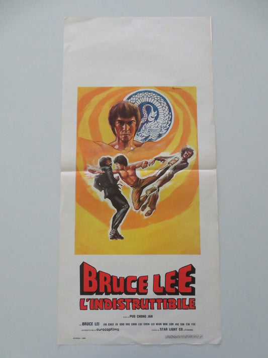 Bruce Lee L'indistruttibile Italian Locandina Poster Bruce Lei 1970s Movie posters