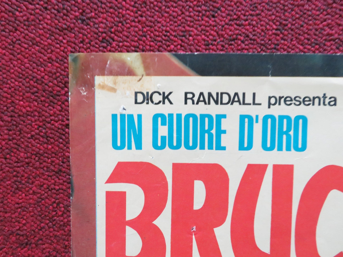 BRUCE LEE - SUPER DRAGON ITALIAN FOTOBUSTA POSTER BRUCE LI YIN - SHU NA 1975 Rendezvous Cinema Movie posters