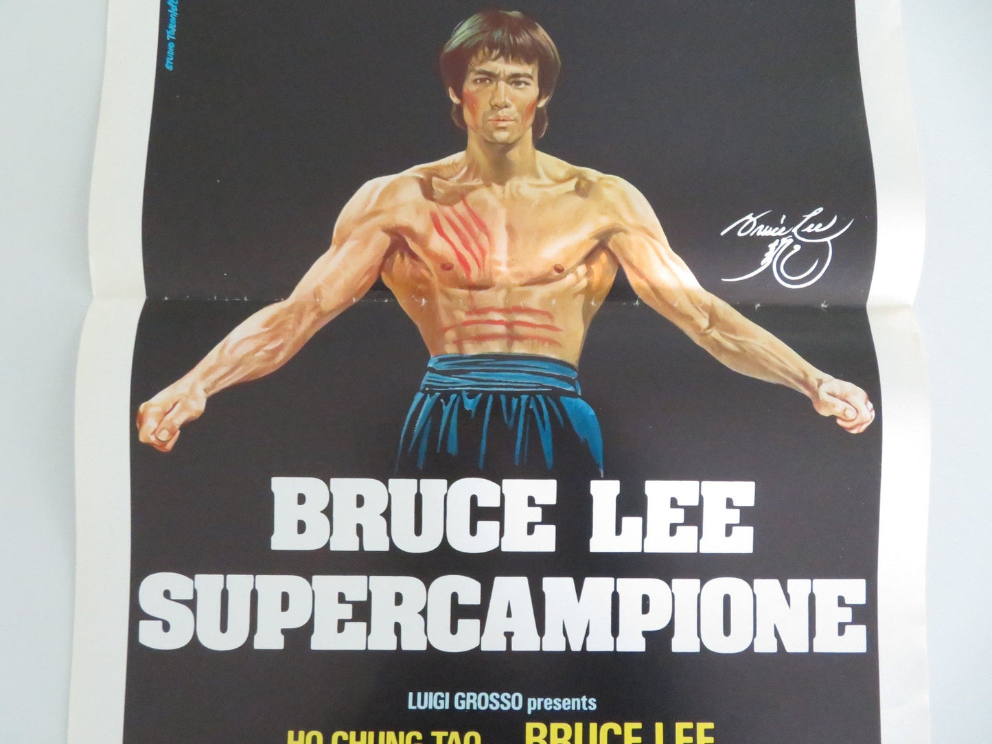 BRUCE LEE: THE MAN, THE MYTH ITALIAN LOCANDINA POSTER HO CHUNG TAO HERST 1980 Movie posters