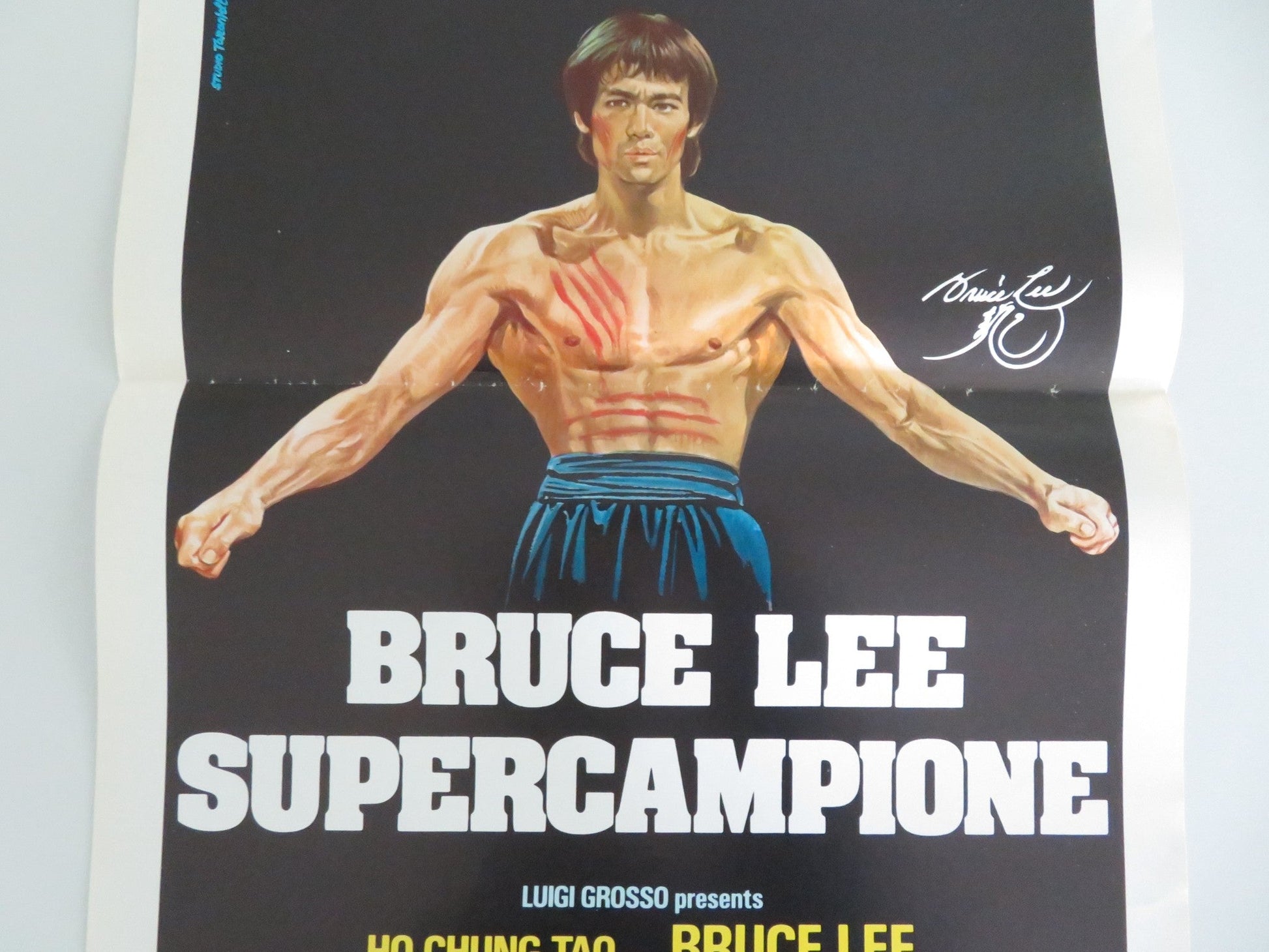 BRUCE LEE: THE MAN, THE MYTH ITALIAN LOCANDINA POSTER HO CHUNG TAO HERST 1980 Movie posters