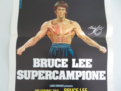 BRUCE LEE: THE MAN, THE MYTH ITALIAN LOCANDINA POSTER HO CHUNG TAO HERST 1980 Movie posters