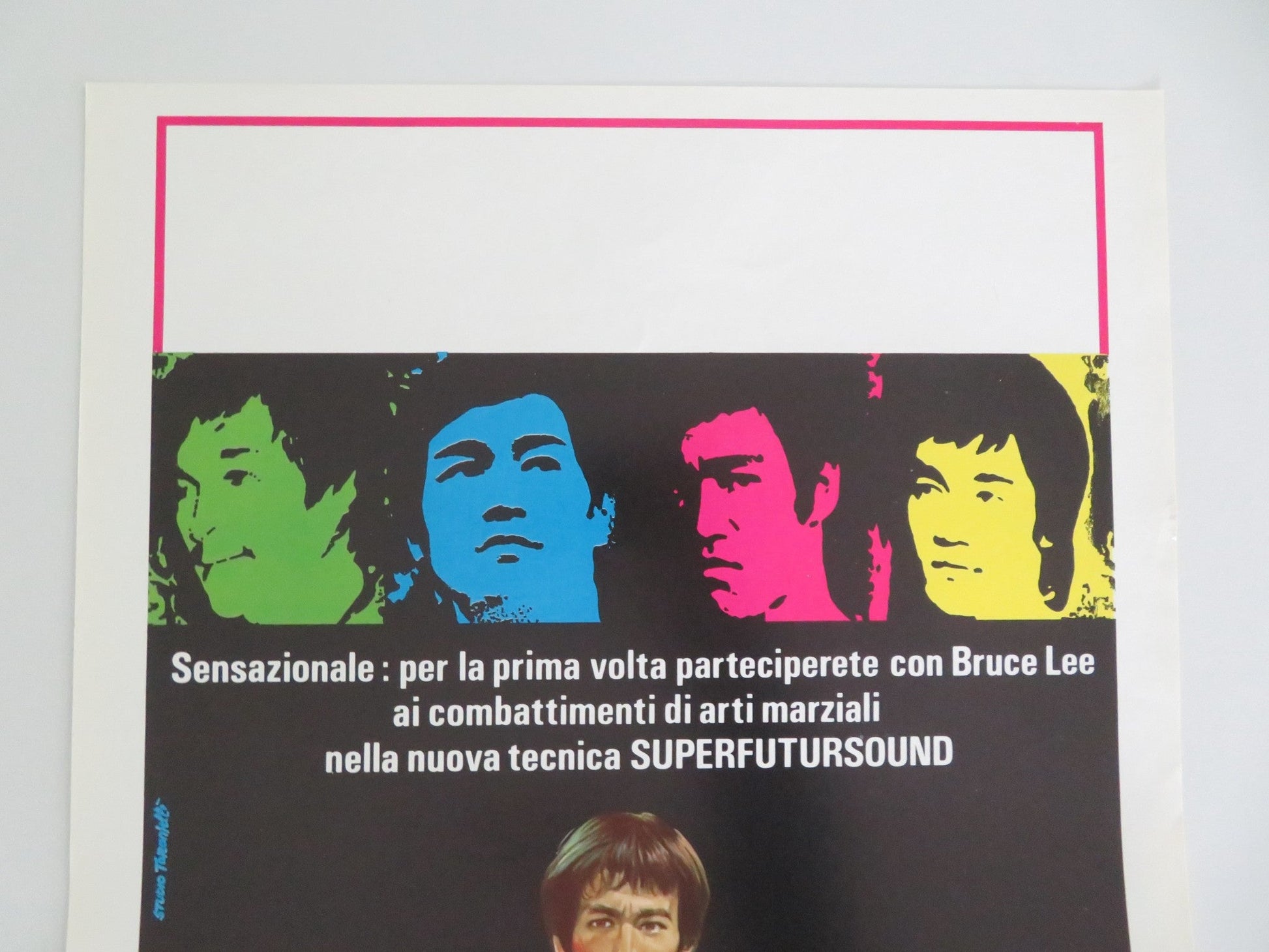 BRUCE LEE: THE MAN, THE MYTH ITALIAN LOCANDINA POSTER HO CHUNG TAO HERST 1980 Movie posters