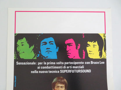BRUCE LEE: THE MAN, THE MYTH ITALIAN LOCANDINA POSTER HO CHUNG TAO HERST 1980 Movie posters