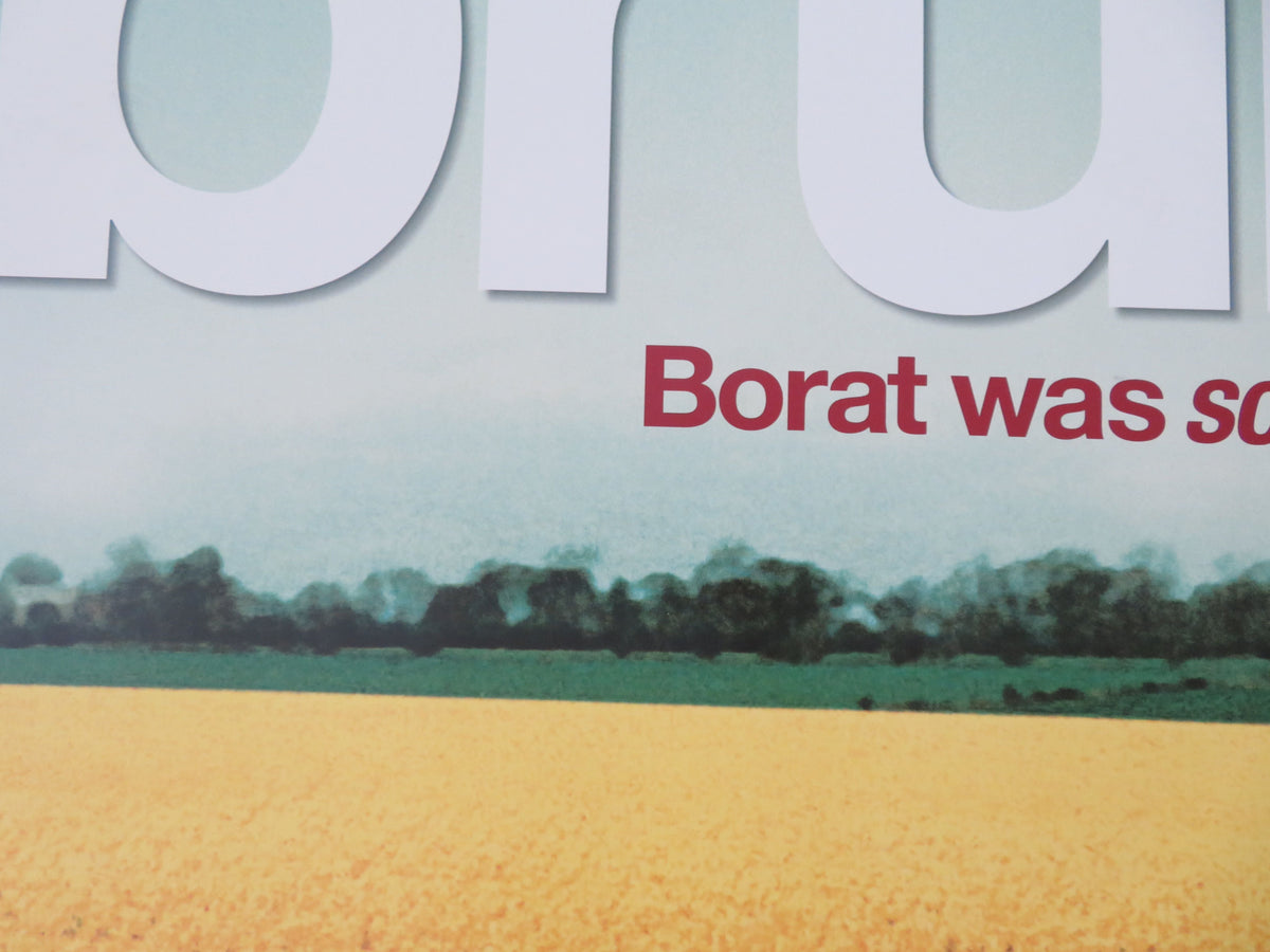 Brüno UK Quad Rolled Poster Sacha Baron Cohen Gustaf Hammarsten 2009 Movie posters
