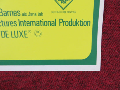 B.S. I LOVE YOU GERMAN A1 POSTER FOLDED PETER KASTNER JOANNA CAMERON 1971 Rendezvous Cinema Movie posters