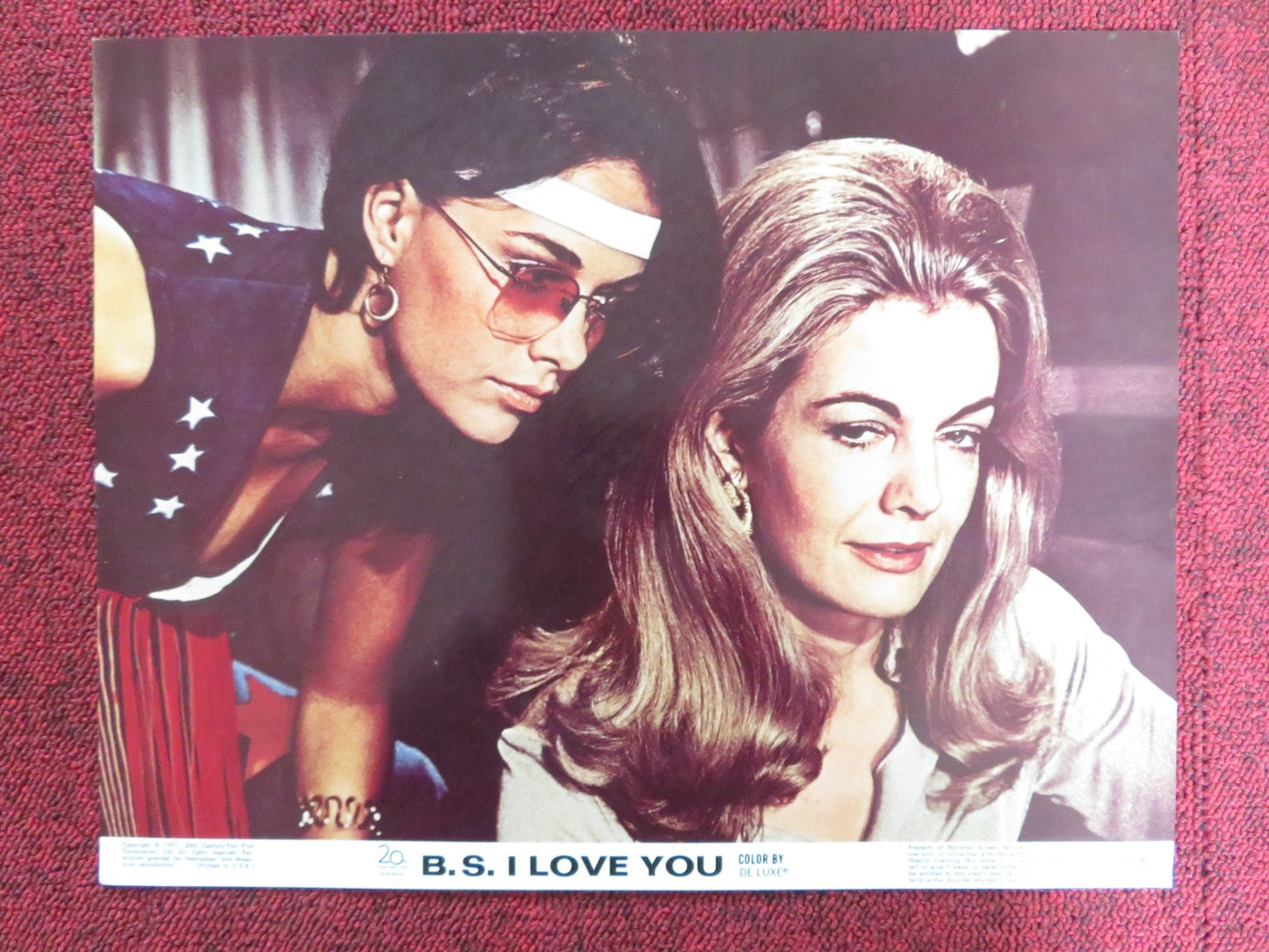 B.S. I LOVE YOU US LOBBY CARD FULL SET PETER KASTNER JOANNA CAMERON 1971 Rendezvous Cinema Movie posters
