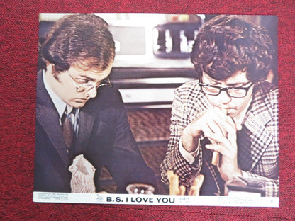 B.S. I LOVE YOU US LOBBY CARD FULL SET PETER KASTNER JOANNA CAMERON 1971 Rendezvous Cinema Movie posters