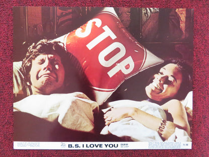 B.S. I LOVE YOU US LOBBY CARD FULL SET PETER KASTNER JOANNA CAMERON 1971 Rendezvous Cinema Movie posters