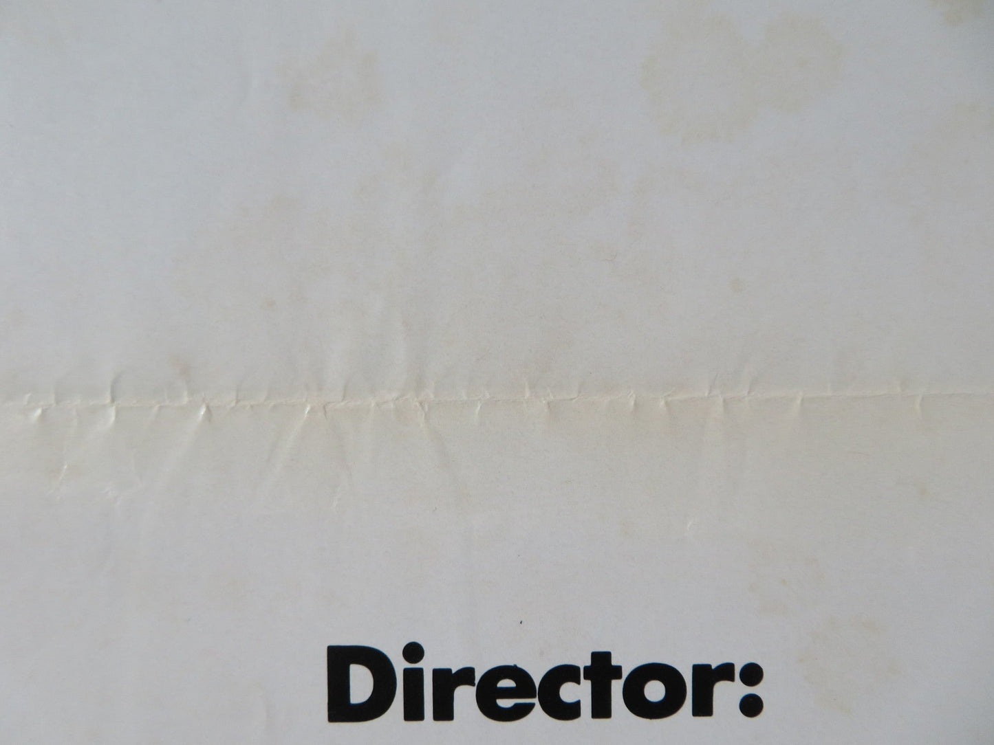 BUENAS NOCHES, SENOR MONSTRUO SPANISH POSTER FERNANDO BILBAO LUIS ESCOBAR 1982 Rendezvous Cinema Movie posters