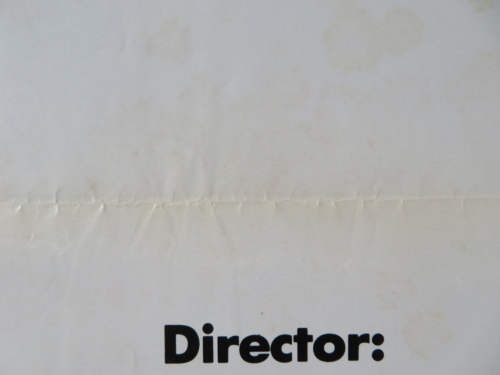 BUENAS NOCHES, SENOR MONSTRUO SPANISH POSTER FERNANDO BILBAO LUIS ESCOBAR 1982 Rendezvous Cinema Movie posters