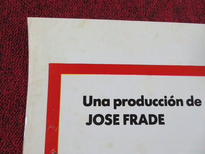 BUENAS NOCHES, SENOR MONSTRUO SPANISH POSTER FERNANDO BILBAO LUIS ESCOBAR 1982 Rendezvous Cinema Movie posters