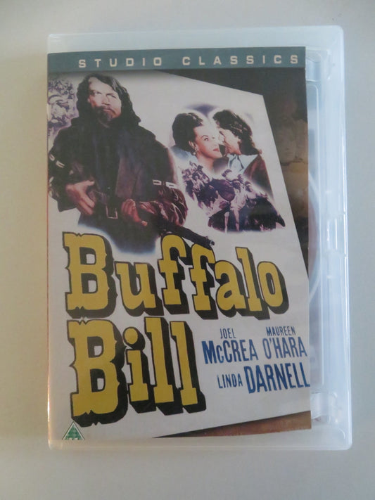 BUFFALO BILL (DVD) JOEL MCCREA MAUREEN O'HARA 1944 REGION 2 Movie posters