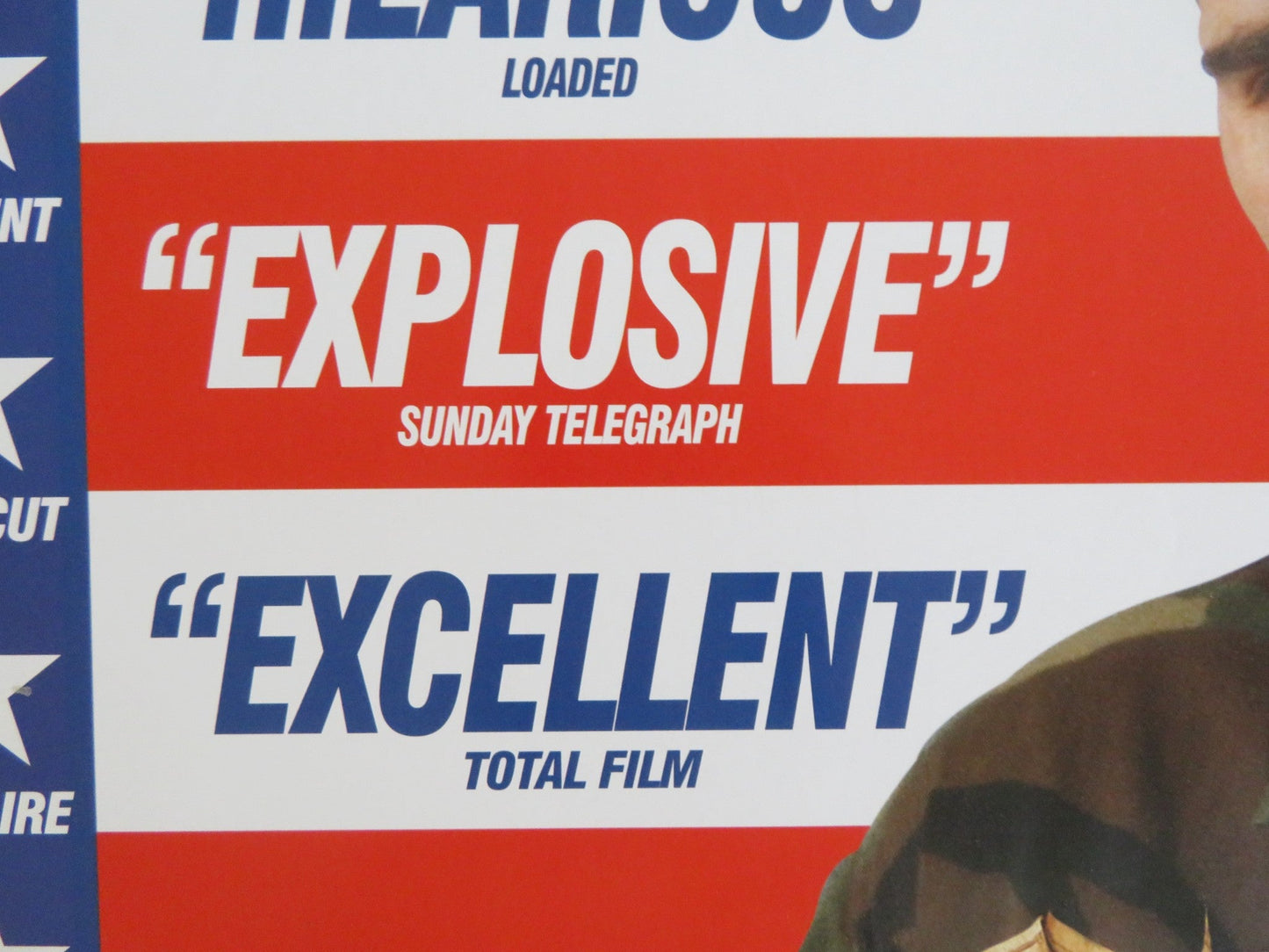 BUFFALO SOLDIERS DVD & VHS VIDEO POSTER JOAQUIN PHOENIX ED HARRIS 2001 Rendezvous Cinema Movie posters