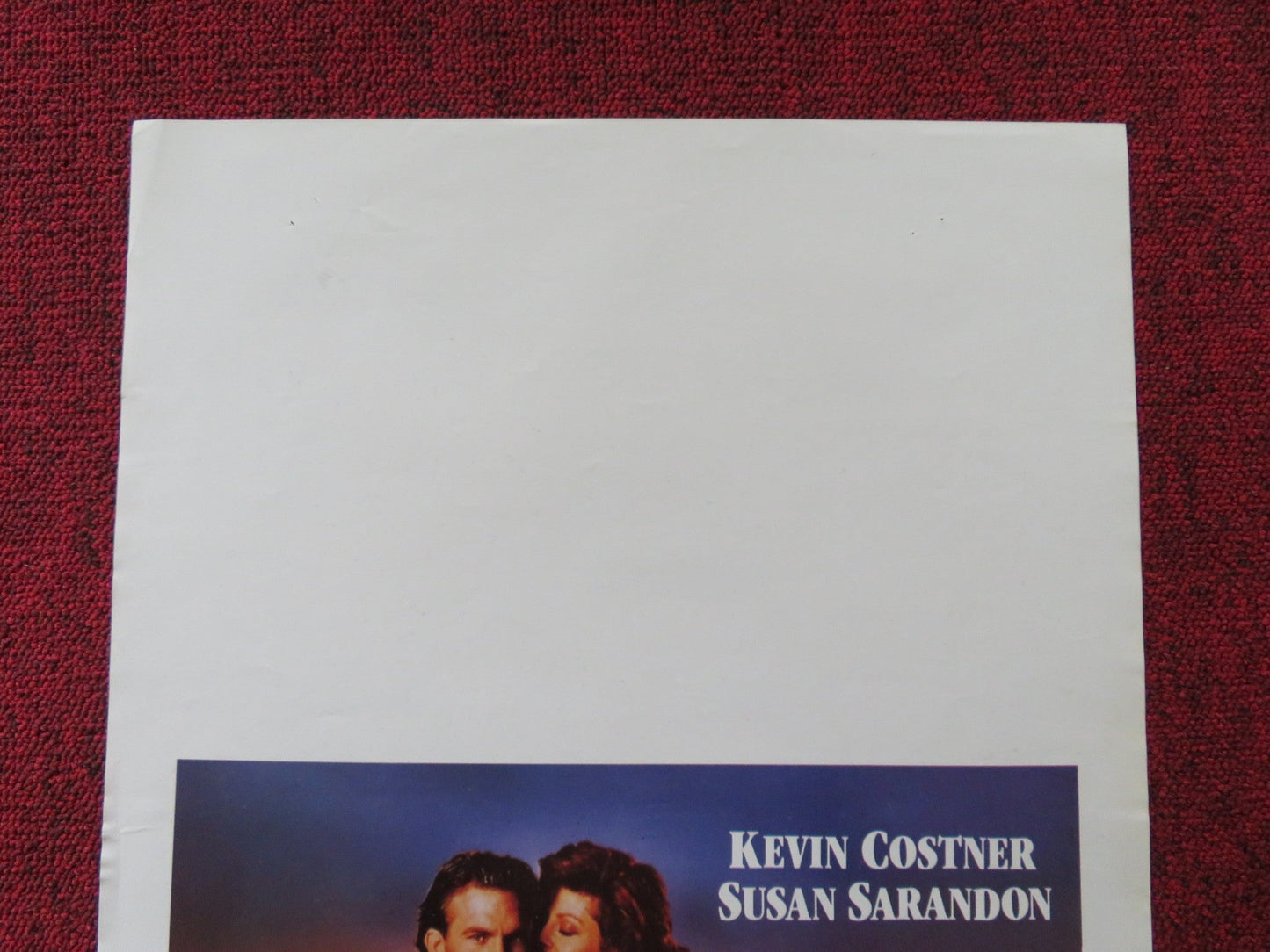 BULL DURHAM ITALIAN LOCANDINA POSTER KEVIN COSTNER SUSAN SARANDON 1988 Rendezvous Cinema Movie posters
