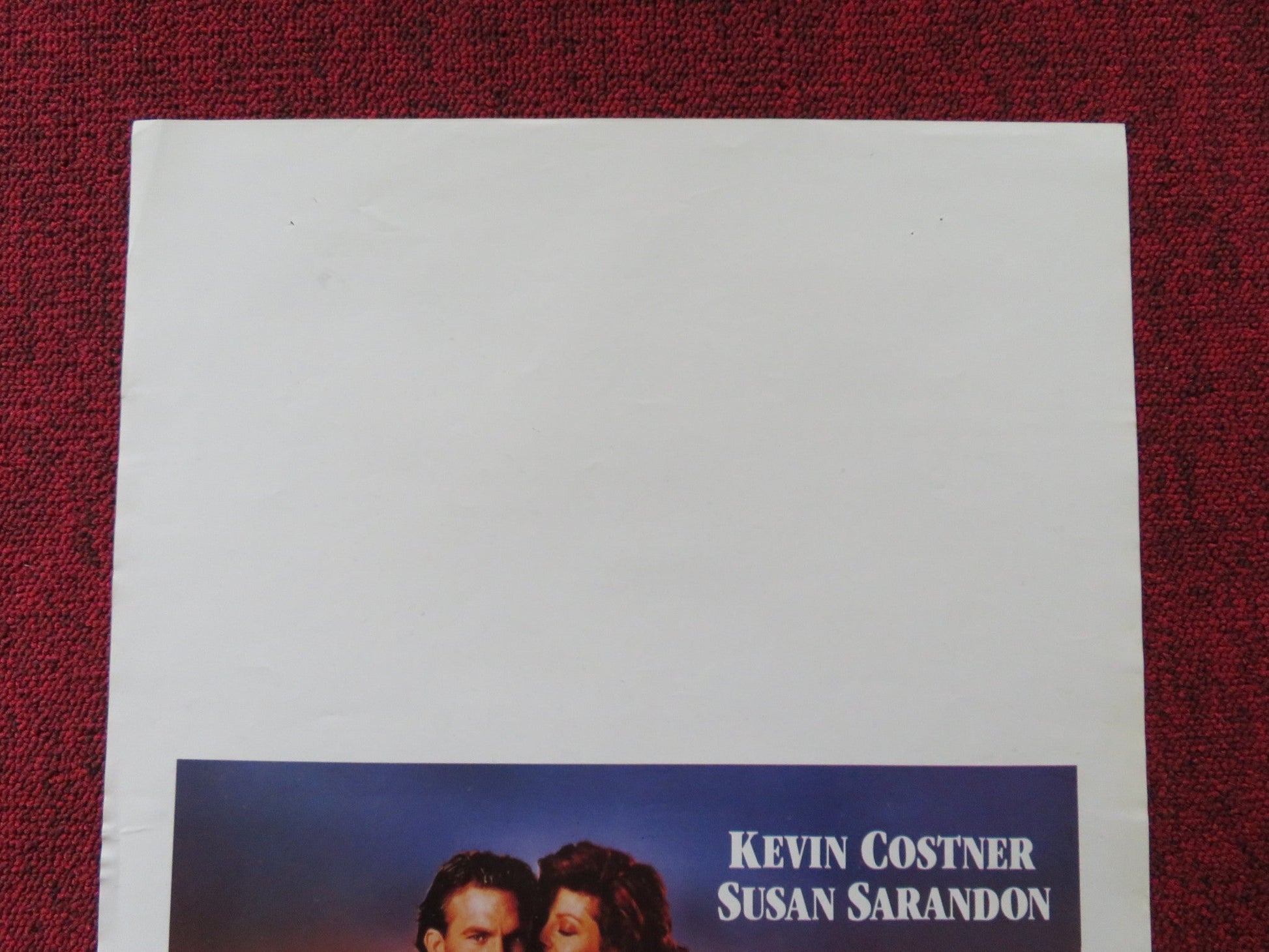 BULL DURHAM ITALIAN LOCANDINA POSTER KEVIN COSTNER SUSAN SARANDON 1988 Rendezvous Cinema Movie posters