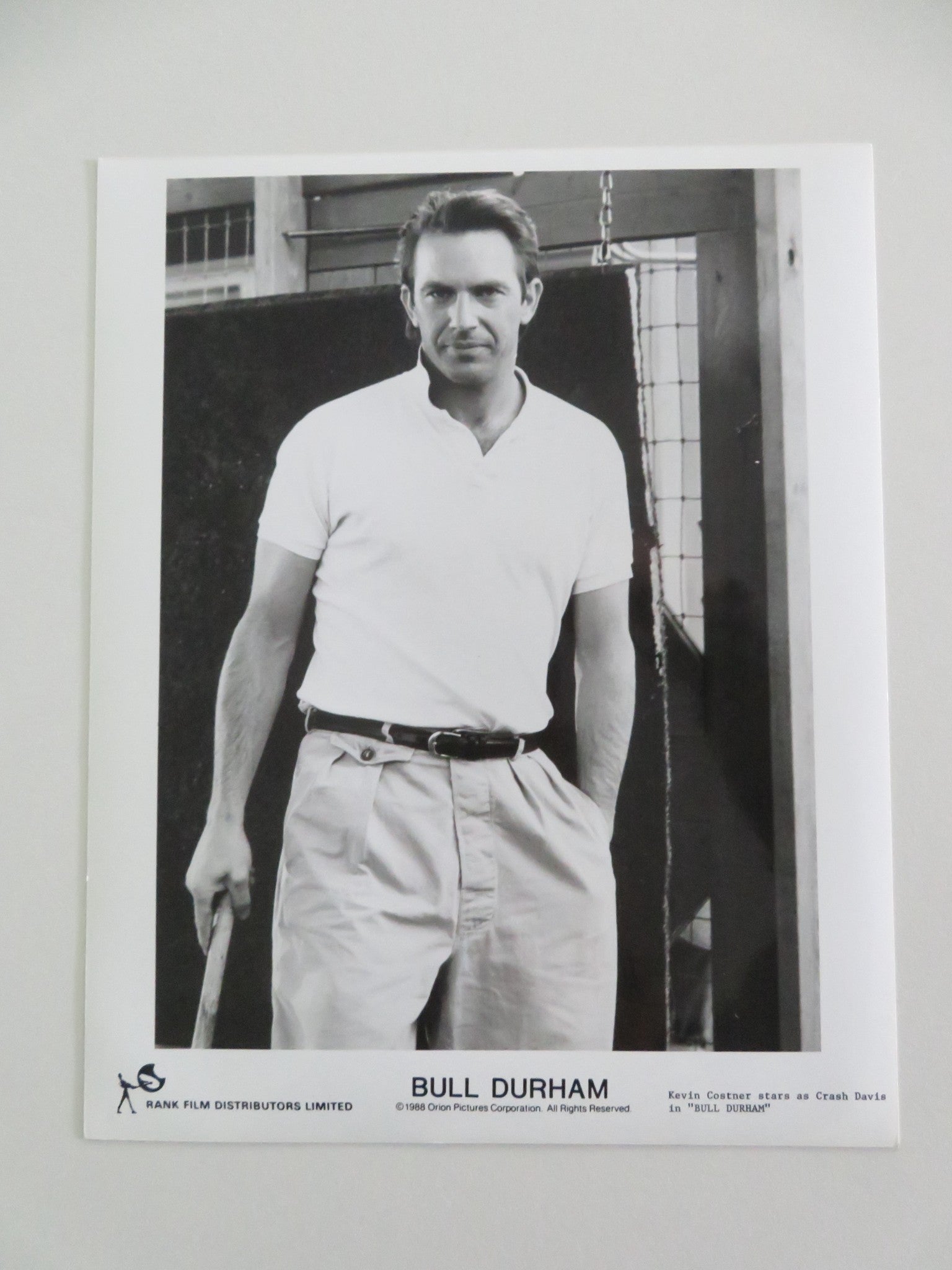BULL DURHAM MOVIE STILL PHOTO LOT OF 7 KEVIN COSTNER SUSAN SARANDON 1988 Movie posters