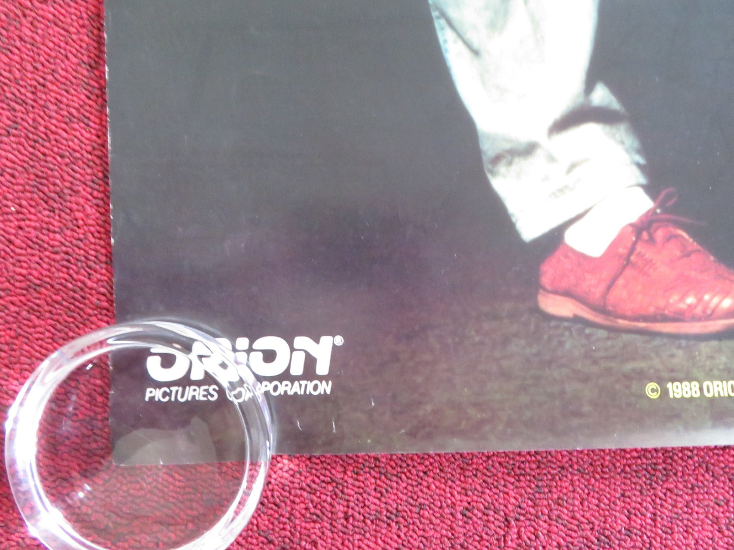 BULL DURHAM VHS VIDEO POSTER ROLLED KEVIN COSTNER SUSAN SARANDON 1998 Rendezvous Cinema Movie posters