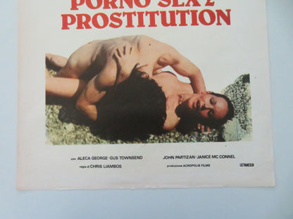 Burning Passions Italian Locandina Poster Aleca George Gus Townsend 1975 Movie posters