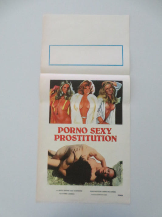 Burning Passions Italian Locandina Poster Aleca George Gus Townsend 1975 Movie posters
