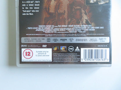 BUTCH CASSIDY AND THE SUNDANCE KID (DVD) ROBERT REDFORD P. NEWMAN 1969 REGION 2 - Rendezvous Cinema