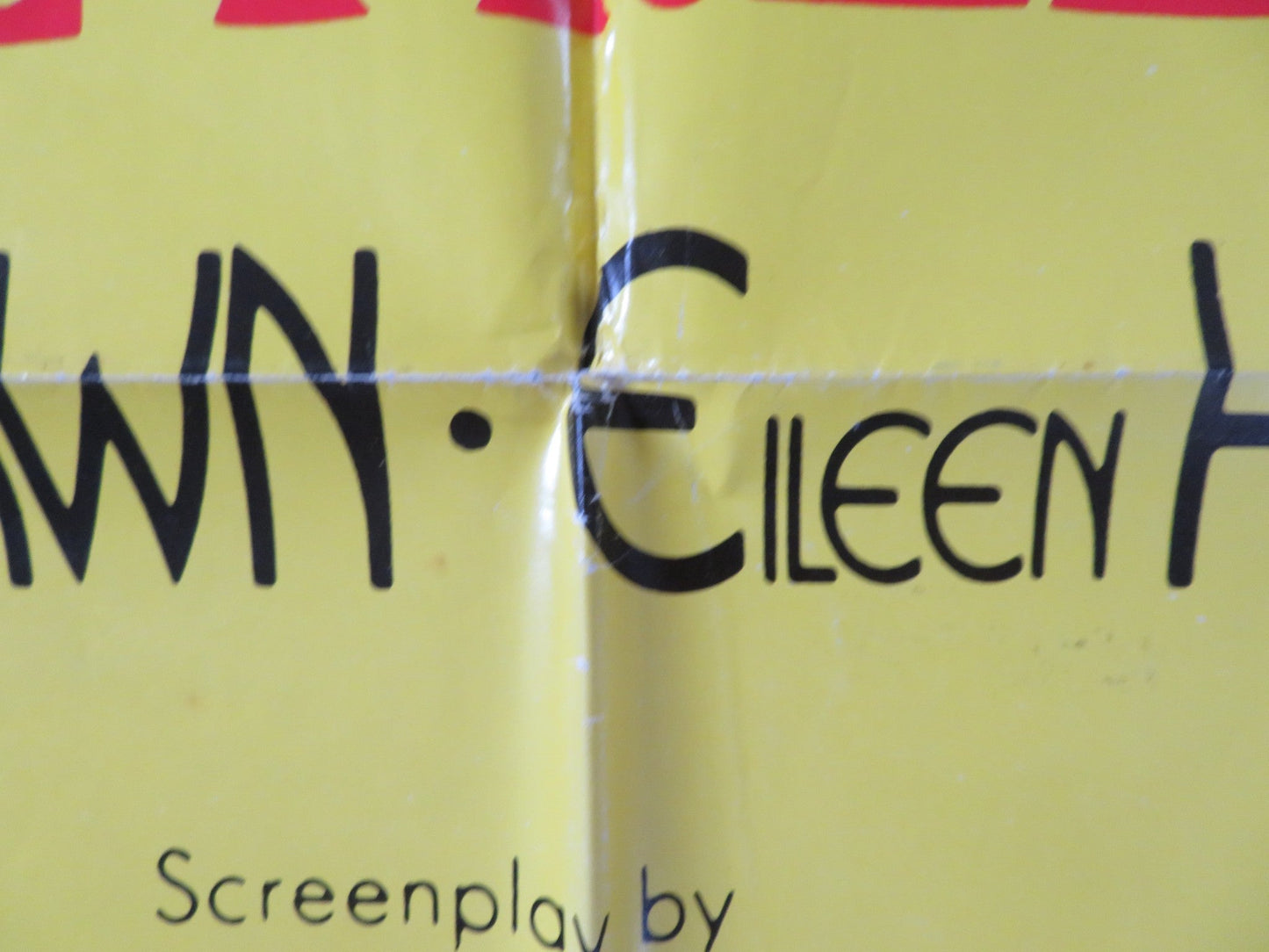 BUTTERFLIES ARE FREE FOLDED US ONE SHEET POSTER GOLDIE HAWN EDWARD ALBERT 1972 Rendezvous Cinema Movie posters