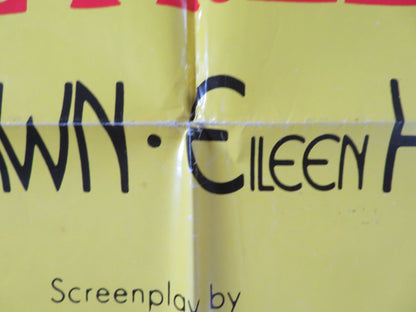 BUTTERFLIES ARE FREE FOLDED US ONE SHEET POSTER GOLDIE HAWN EDWARD ALBERT 1972 Rendezvous Cinema Movie posters