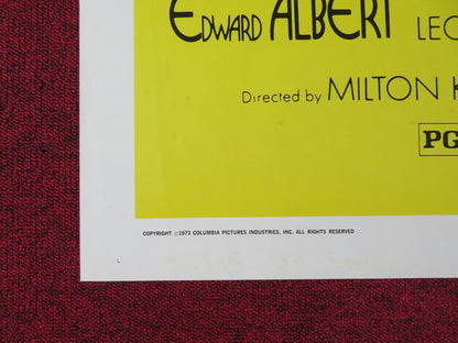 BUTTERFLIES ARE FREE FOLDED US ONE SHEET POSTER GOLDIE HAWN EDWARD ALBERT 1972 Rendezvous Cinema Movie posters