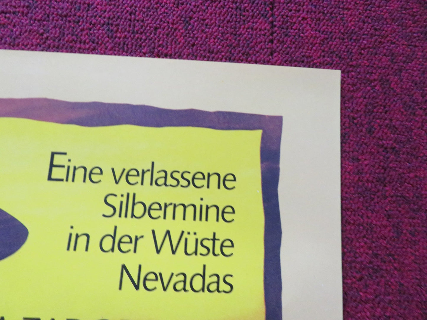 BUTTERFLY GERMAN A1 POSTER FOLDED STACY KEACH ORSON WELLES 1982 Rendezvous Cinema Movie posters