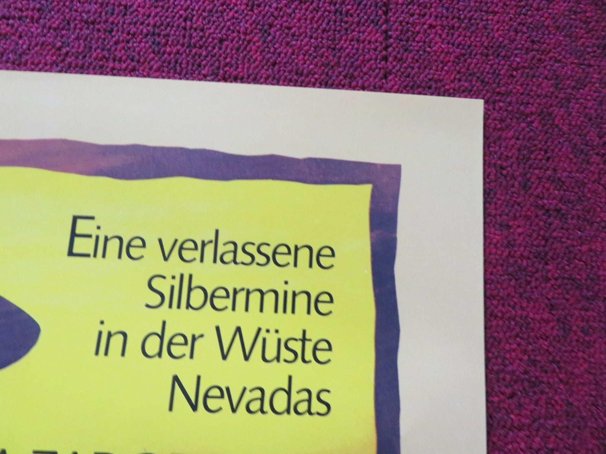 BUTTERFLY GERMAN A1 POSTER FOLDED STACY KEACH ORSON WELLES 1982 Rendezvous Cinema Movie posters