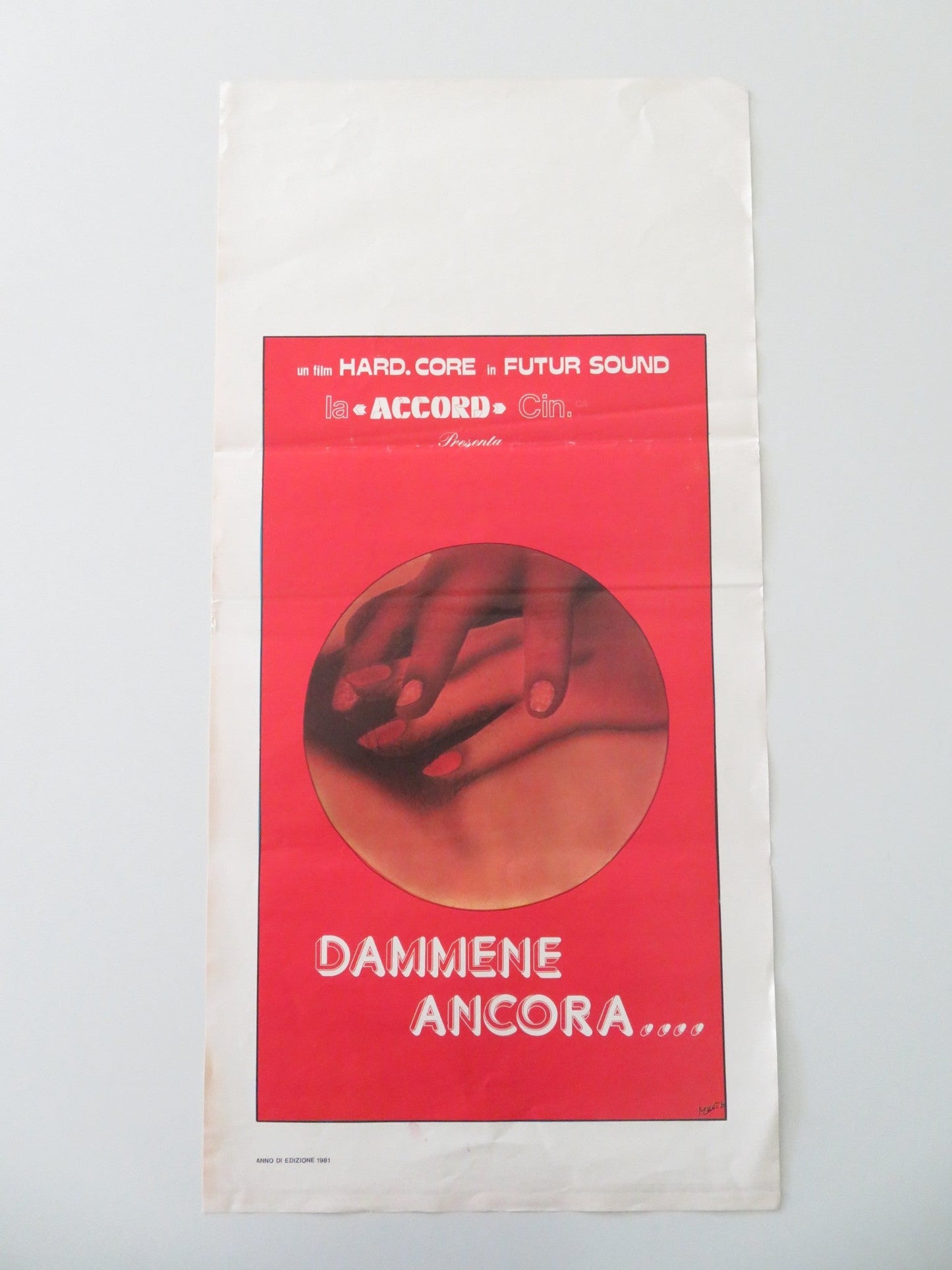 CA GLISSE PAR LES DEUX TROUS - b ITALIAN LOCANDINA POSTER JACK GATTEAU 1981 Movie posters