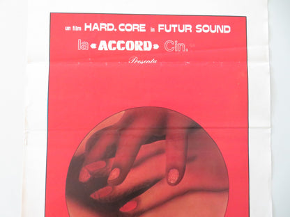 CA GLISSE PAR LES DEUX TROUS - b ITALIAN LOCANDINA POSTER JACK GATTEAU 1981 Movie posters